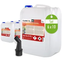 Höfer Chemie GmbH 3 x 10 Liter Bioethanol 100% in 10 L Kanistern
