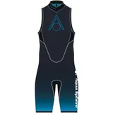 AQUASPHERE Damen Shorty AQUASKIN V3, BLACK TURQUOISE, S