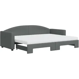 vidaXL Tagesbett 80 x 200 cm Dunkelgrau