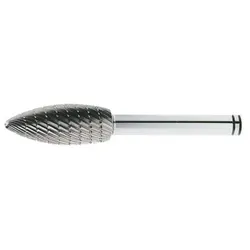 LUKAS Frässtift HSS Form H, Flamme - 12 mm
