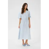 Cream Kleid Blusenkleid Blau 40