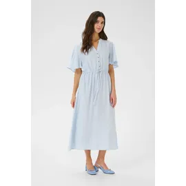 Cream Kleid Blusenkleid Blau 40