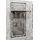 Haku-Möbel HAKU Möbel Wandgarderobe 15889 anthrazit Metall 9 Haken 60,0 x 120,0 cm
