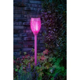 Bonetti Gartenfackel Metall 72,0 cm 1 Stück lila