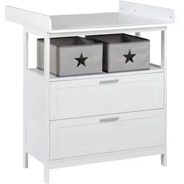 roba Wickelkommode Hamburg mit 2 Schubladen,