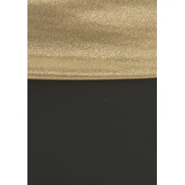 LASCANA Bikini-Hose Damen Schwarz/Goldfarben 42