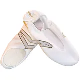 Damen-Kunstturnschuhe mit Glanzspot / weiss/gold »IWA-512« (GR 34-43), Größe: 37