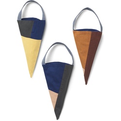 Ferm Living - Shay Weihnachts-Kegeltüte 3er-Set