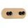 KLEINE WOLKE Bamboo Hook Duo Klebehaken Braun