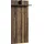 byLIVING Garderobenpaneel Ben 60 x 136 x 27 cm Grau