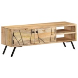 vidaXL TV-Schrank 110x30x40 cm Mango Massivholz