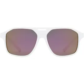Uvex cosmic Kindersportbrille, white matt mirror red