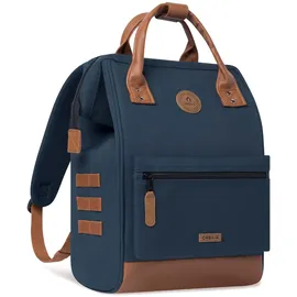 Cabaia Adventurer Essentials Backpack M Dunkelblau/Braun