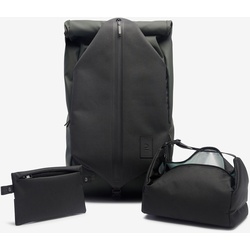 Rucksack Daypack 27L. mit Lunchbox - Activ Mobility Brooklyn khaki, braun|grün|schwarz, 30 LITER