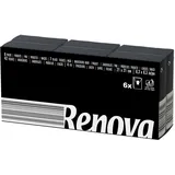 Renova Taschentücher schwarze Kompakt, 6 Päckchen, 7 Stück (30er Pack)