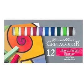 Brevillier's CRETACOLOR Pastellcarré Pastellkreide 12 St. Mehrfarbig