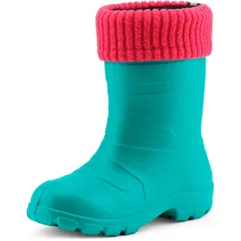 Ladeheid Eva Thermo Gummistiefel Türkis/Rosa 31