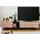 furn.design Liam TV-Lowboard 195 x 48 cm Schwarz/Eiche Artisan Holzwerkstoff