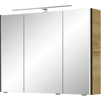 Saphir »Serie 7045 Badezimmer-Spiegelschrank inkl. LED-Beleuchtung, 3 Türen«, Badschrank