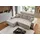 A.Z. Iwaniccy Eckcouch Webstoff 2-Sitzer Greige