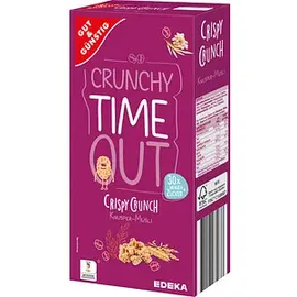 Gut&Günstig Knusper weniger süß Müsli 600,0 g