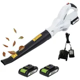 Trutzholm Akku-Laubbläser 20V inkl. 2 x 2,0 Ah + Ladegerät