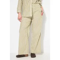 Studio Untold Schlupfhose Wide Legs Gelb/Grün 56