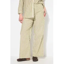 Studio Untold Schlupfhose Wide Legs Gelb/Grün 56