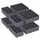 Songmics 8 SONGMICS Ordnungsboxen grau 48,0 x 64,0 x 10,0 cm