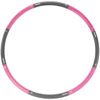 PEARL Sports Hula-Hoop-Bauchtrainer: Hula-Hoop-Reifen mit Schaumstoff-Ummantelung, 1,35-1,8 kg, Ø 73-98 cm (Fitness, Adults, Massage)