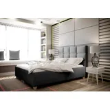 beautysofa ITALIA 140 x 213 cm Grau