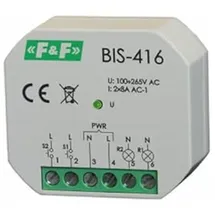F&F Bistabile Relais mit 2 unabhängig steuerbare schaltkreise F&F BIS-416 8275