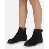 felmini wide fit Stiefelette Stiefelette Veloursleder | Gr.: 39