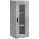 vidaXL Wandschrank 34,5 x 34 x 90 cm Betongrau