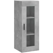 vidaXL Wandschrank 34,5 x 34 x 90 cm Betongrau