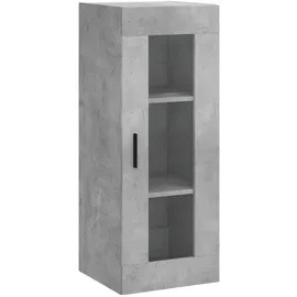 vidaXL Wandschrank 34,5 x 34 x 90 cm Betongrau