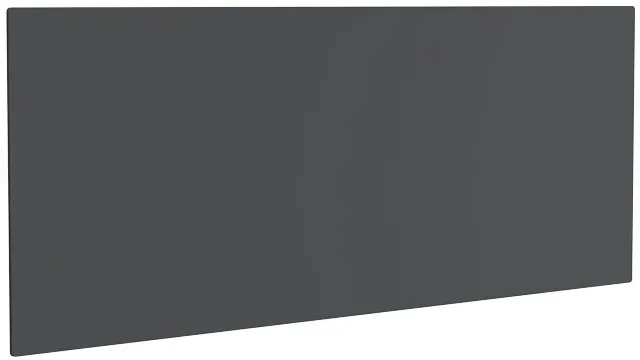 frost UNU Blindplatte 4041 - 1000mm, schwarz matt - schwarz matt