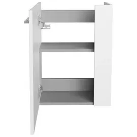 Fackelmann Waschbeckenunterschrank SBC Weiß 44 cm