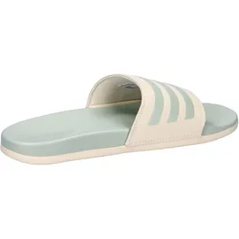 adidas Comfort Adilette Wonder White / Linen Green Metallic / Linen Green Metallic 39