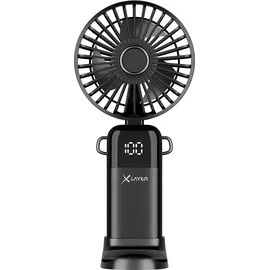 Xlayer Handventilator Schwarz
