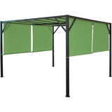 MCW Ersatzbezug für Dach Pergola Pavillon Beja 3x4m ~ grün