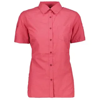 CMP 39t6066 Kurzarmhemd - Coral / Off White / Hibiscus - 2XS