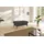 sit&more Stauraumhocker Morris Jubi 103 x 44 x 69 cm Polyester Grau