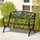 Outsunny Gartenbank 127 x 60 x 85 cm schwarz