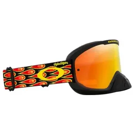 OAKLEY o frame 2.0 Pro MX troy lee series Crossbrille - Schwarz/Rot/Gelb Gelb/Orange-Verspiegelt