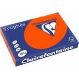 Clairefontaine Trophée Universalpapier matt ziegelrot, A3, 160g/m2, 250 Blatt