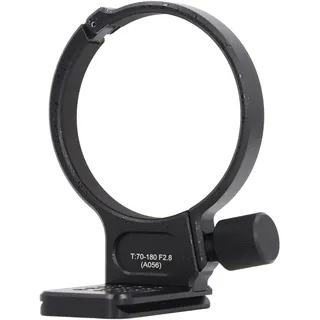Podount Objektivkragen für T70–180 F2.8 Firsteneration-Objektiv, Integrierte Schnellwechselplatte, 1/4 Zoll, 3/8 Zoll Schraubenlöcher für Arca-kompatible Schnittstelle –