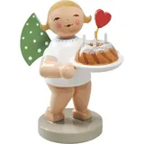 Wendt & Kühn Engel mit Kuchen und Herz mehrfarbig