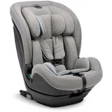 Inglesina Caboto i-Size Autositz, Isofix, von 15 Monaten bis ca. 12 Jahre, von 76 bis 150 cm, Moon Grey