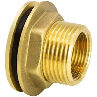 VARIOSAN Regentonnendurchführung 3-teilig 3/4" gold